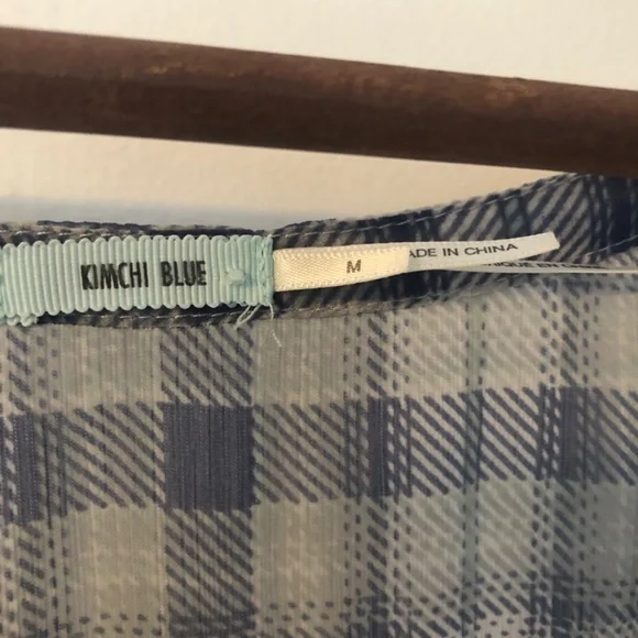 Kimchi Blue Sheer Mini Dress with Slip - Picture 5 of 8